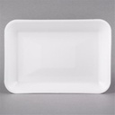 Dyne-a-Pak 201004DW00 CPC Foam Tray  White - Case of 500