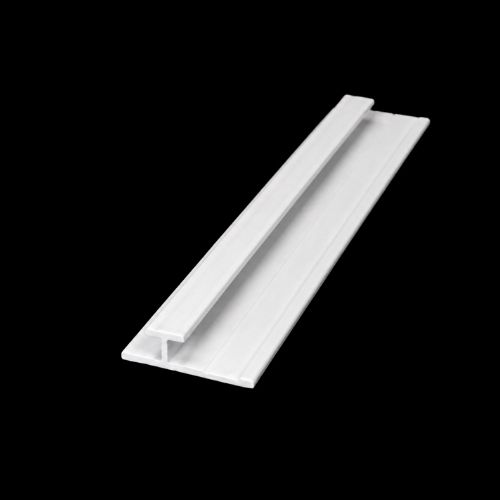 [183] Trim T-Shape White (3mm) 10ft