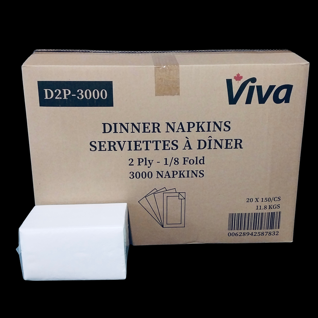 Napkin 2-ply 3000/cs