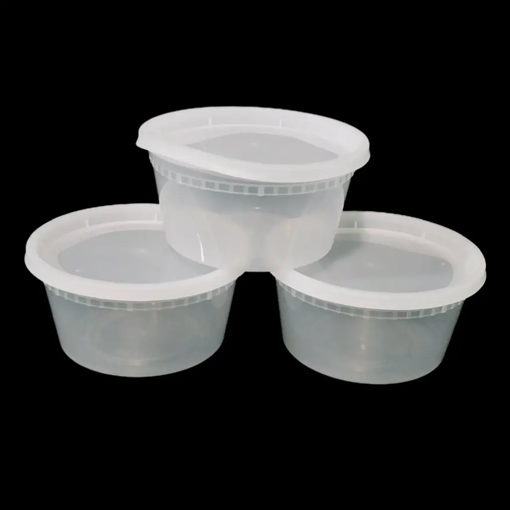 Deli container set 8oz 240/cs [S8]