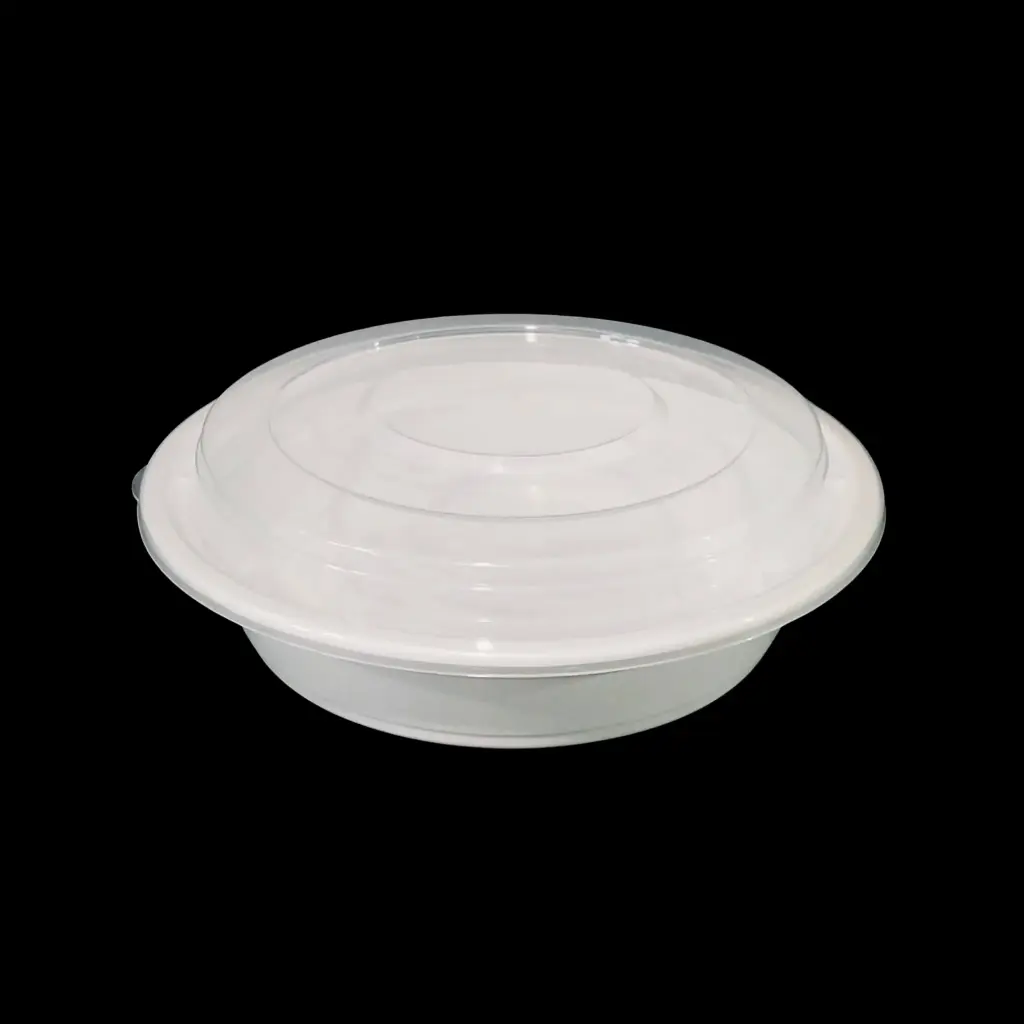 White round plastic container 16oz 150/cs