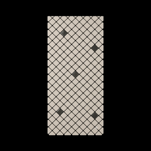 [247] Self-Adhesive Tile Mosaic Stellar 1'x2'