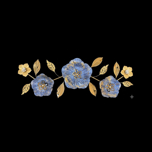 [284] Ornament Azul
