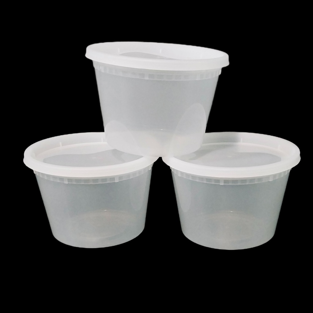 Deli container set 16oz 240/cs [S16]
