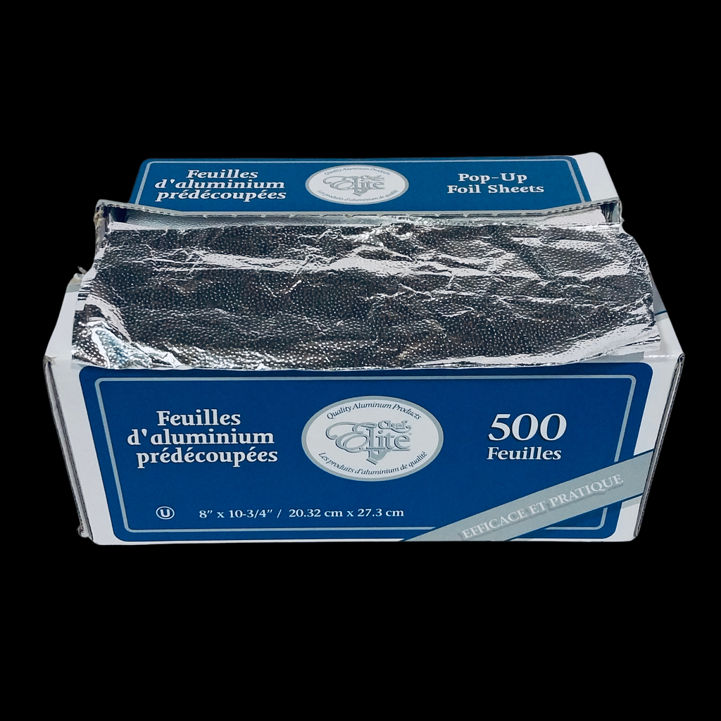 Aluminium pop-up pre-cut sheets 9"x10.75" 500/cs 6/box