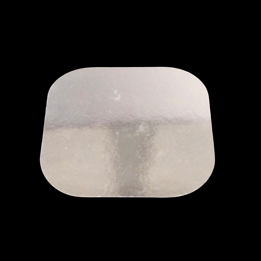 Aluminum pan flat cover 8.5"x5.5" 1000/cs