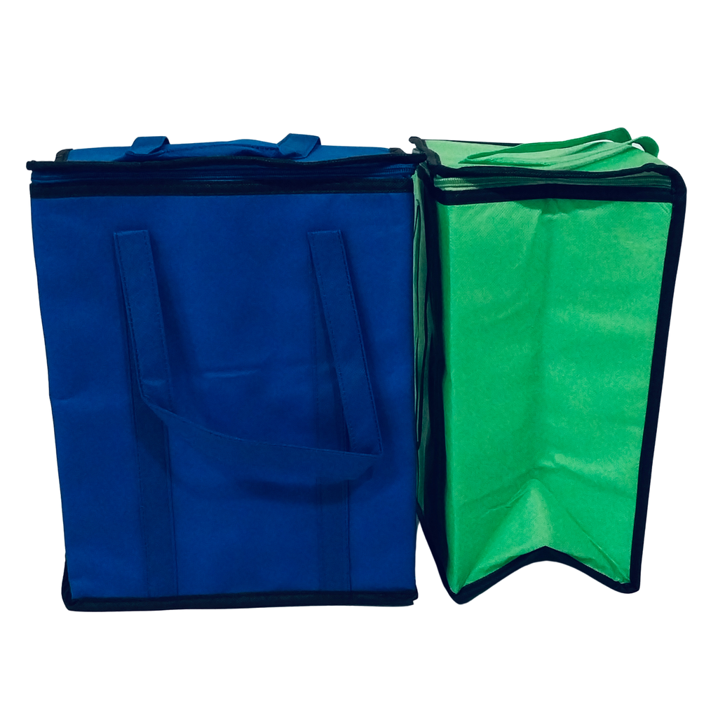 Insulated bag blue 17"x12"x5" 80/cs 