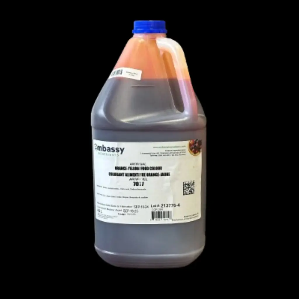 Orange-yellow food colouring 4L