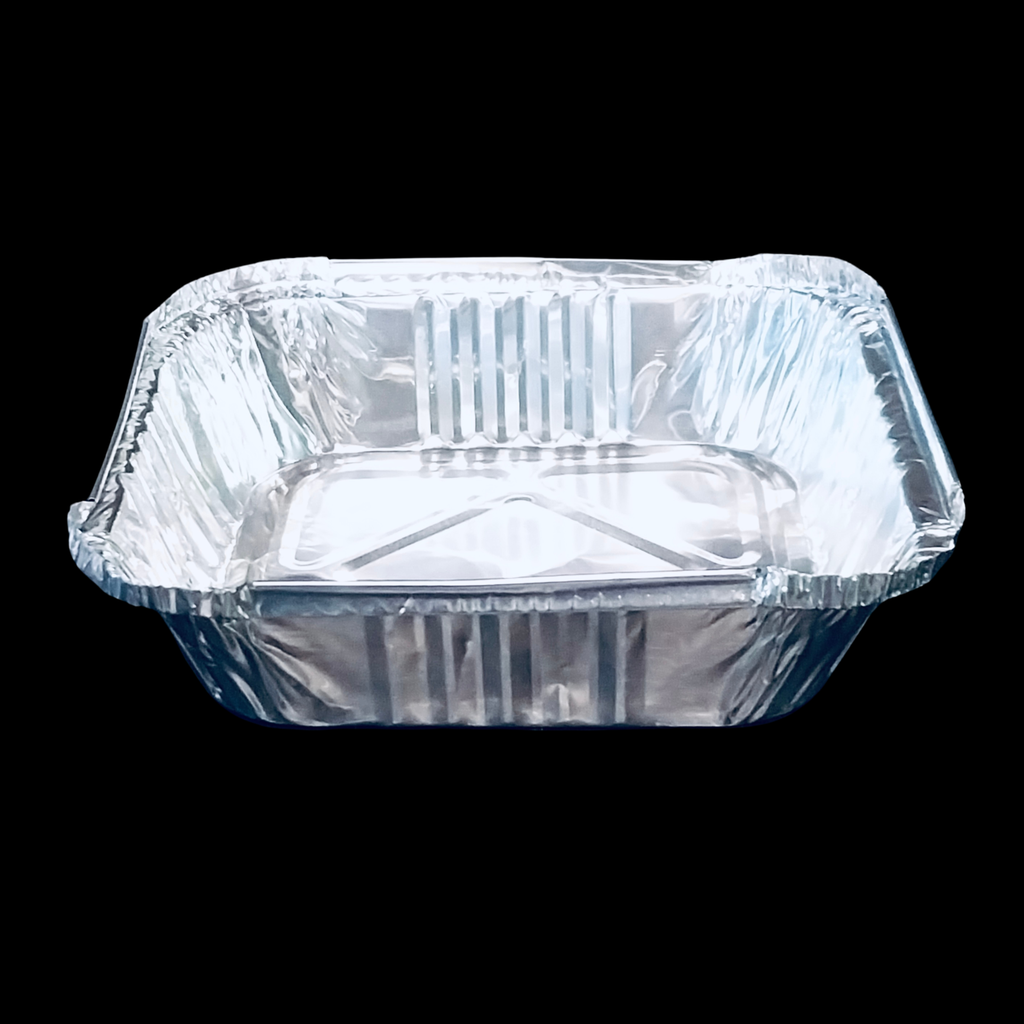 Aluminum pan 6.5"x6.5" 1000/cs