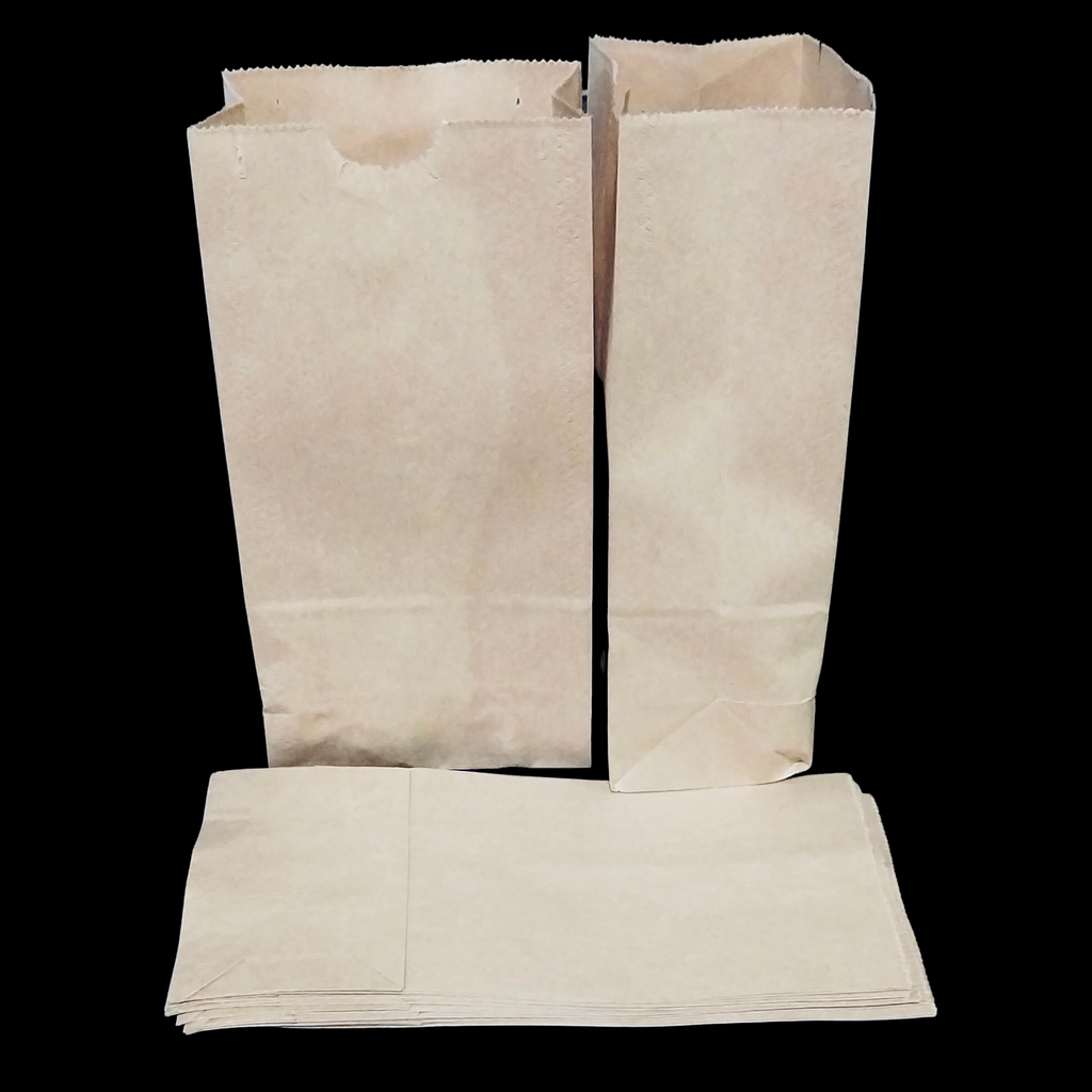 Brown paper bag 1lb single 500/cs