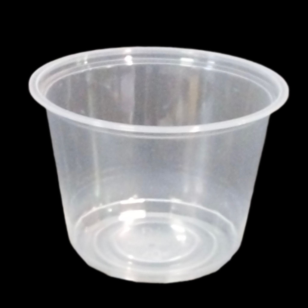 Deli container base clear 12oz 500/cs