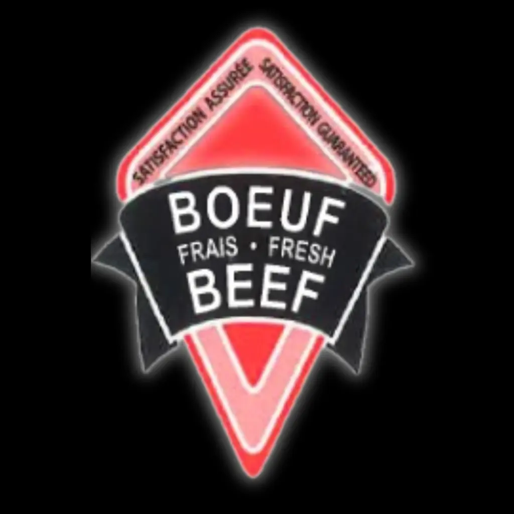 Medallion sticker beef 500pcs