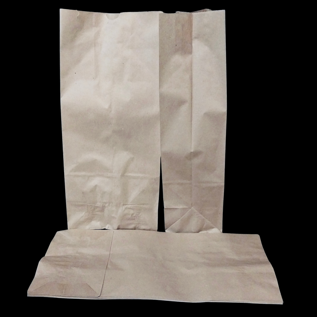 Brown paper bag 25lb 500/cs
