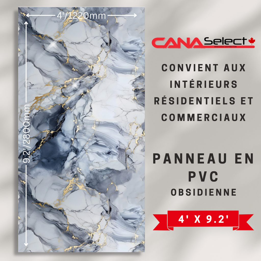 PVC No17 Obsidian 4'x9.2'