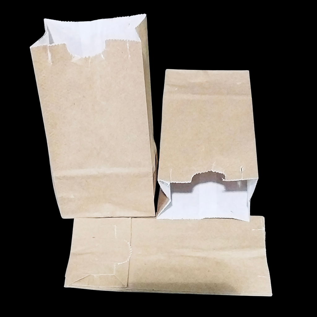 Brown paper bag 0.5lb double 1000/cs