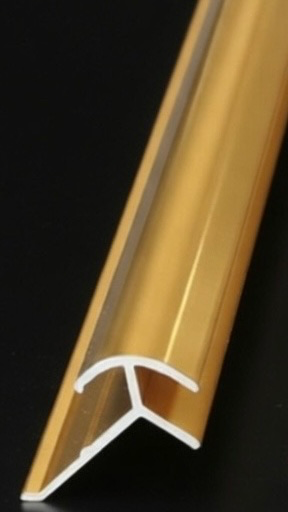 [118] Trim Outside Corner Gold (3mm) 10ft