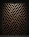 [088] Diagonal Panels Chestnut 2'x2'