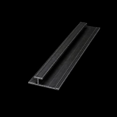 [128] Trim T-Shape Black (8mm) 10ft