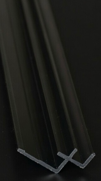 [127] Trim Inside Corner Black (8mm) 10ft