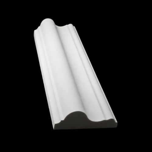 [109] PS Molding White Edge Broad 10'