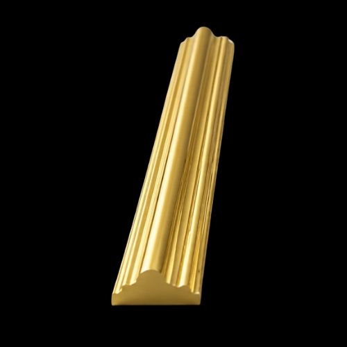 [104] PS Molding Gold Center Narrow 10'