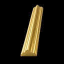 [104] PS Molding Gold Center Narrow 10'