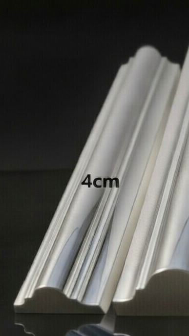 PS Molding Silver Center Narrow 10'