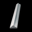 [106] PS Molding Silver Center Narrow 10'