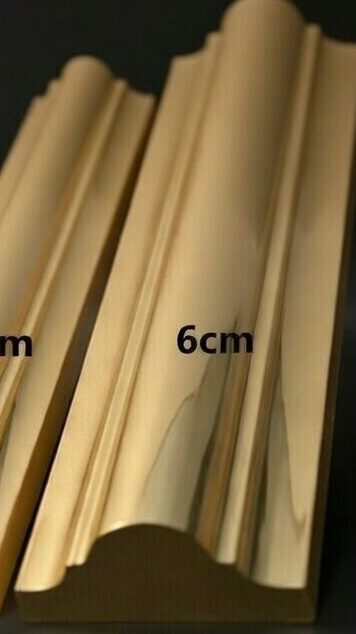 PS Molding Gold Center Broad 10'