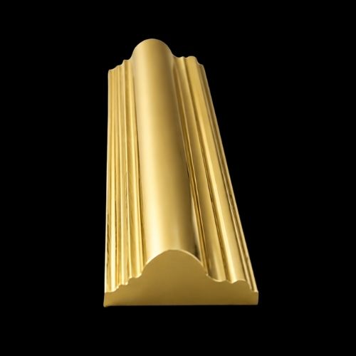 [110] PS Molding Gold Center Broad 10'