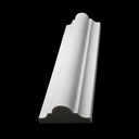 [108] PS Molding White Center Broad 10'