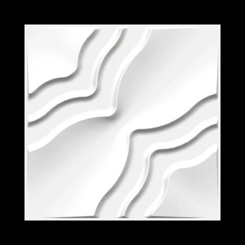 [085] 3D Wall Panel Pearl 19.7"x19.7"