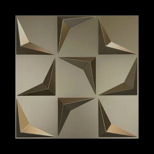 [086] 3D Wall Panel Boomerang 19.7"x19.7"