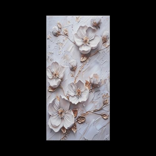 [039] PVC 3D Magnolia 4'x8'