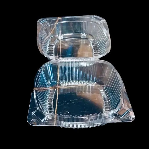 [22211] Clear clamshell 6"x6" 500/cs