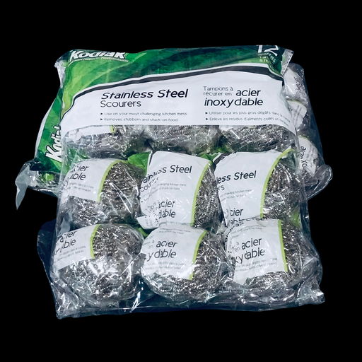 [83101] Stainless steel scrubber 12/cs