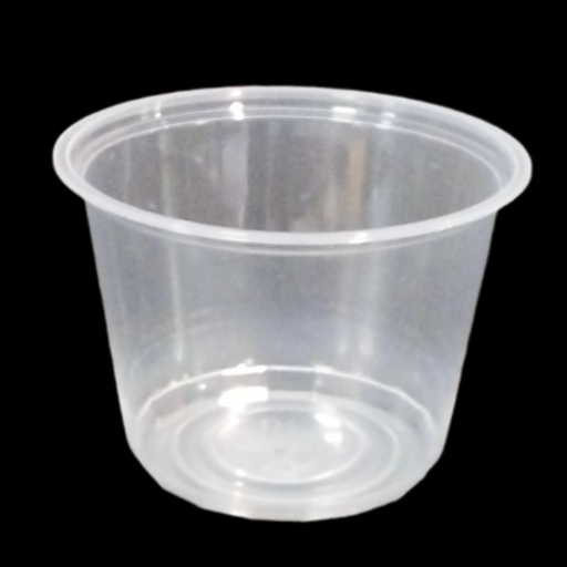 [24243] Deli container base clear 16oz 500/cs