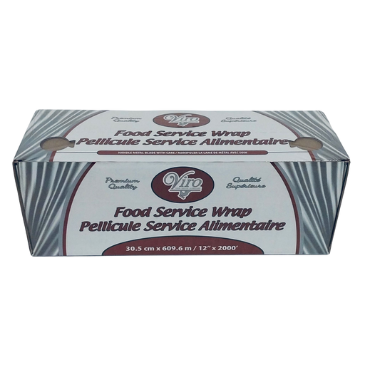 [62114] Plastic food wrap 12"x2000'