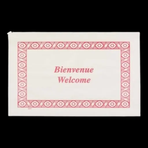 [84312] Welcome sheet green 1000/cs