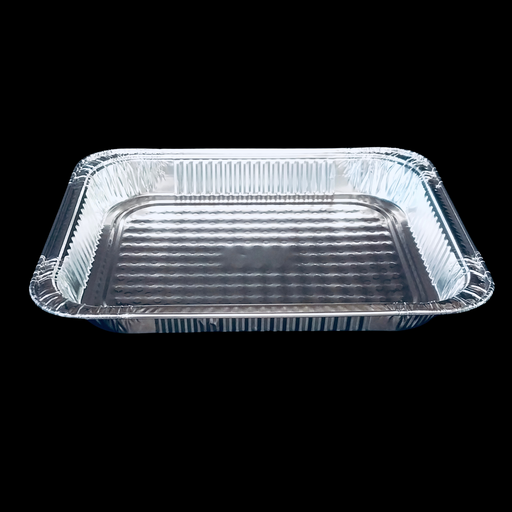 [15512] Aluminum half size shallow pan 100/cs