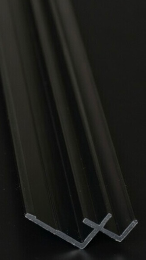 [00127] [127] Trim Inside Corner Black (8mm) 10ft