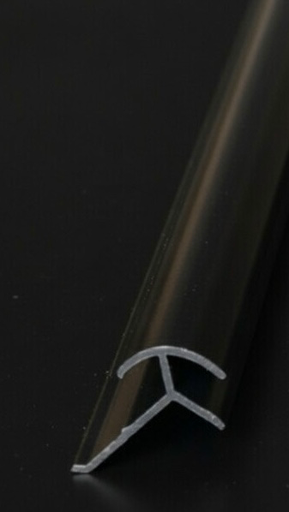 [00126] [126] Trim Outside Corner Black (8mm) 10ft