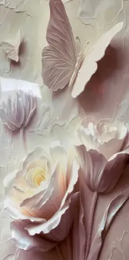 [037] PVC 3D Butterfly 4'x8'