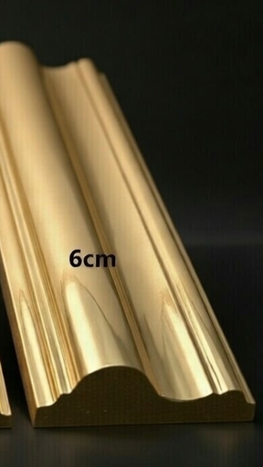[00111] [111] PS Molding Gold Edge Broad 10'