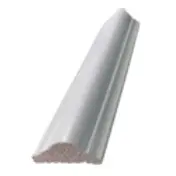 [102] PVC Molding White A (Slim) 10'