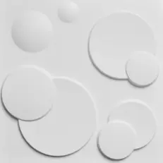 [084] 3D Wall Panel Orbit 19.7"x19.7"