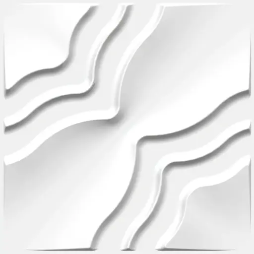 [00085] [085] 3D Wall Panel Pearl 19.7"x19.7"